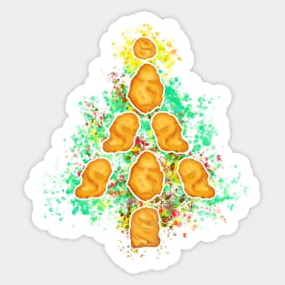 Chicken Nugget Tree Sticker